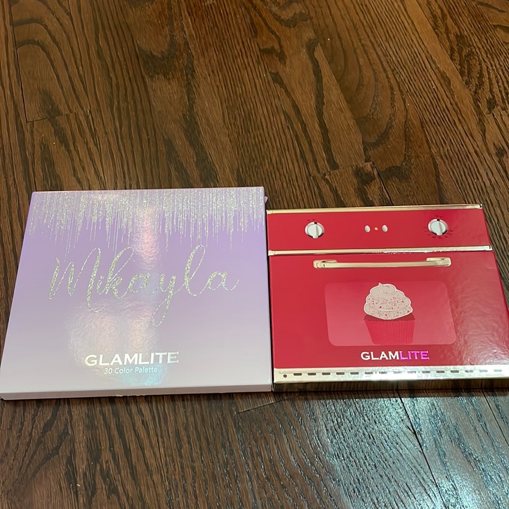 Glamlite Mikayla & Red Velvet Cupcake Palette Bundle